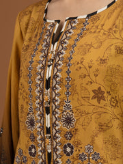 edenrobe Premium Embroidered Unstitched Viscose 3Pc EWU22V13-24044