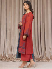 edenrobe Premium Embroidered Marina Unstitched 3Pc Suit EWU22V14-25050