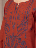 edenrobe Premium Embroidered Marina Unstitched 3Pc Suit EWU22V14-25050