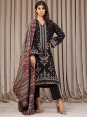 edenrobe Premium Embroidered Marina Unstitched 3Pc Suit EWU22V14-25052