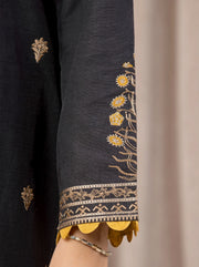 edenrobe Premium Embroidered Marina Unstitched 3Pc Suit EWU22V14-25054