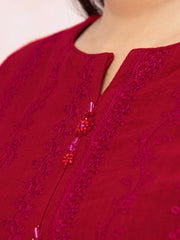 edenrobe Premium Festive Unstitched Crosshatch 3Pc Suit EWU22V17-26496