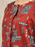 edenrobe Allure Lawn Unstitched Printed 3Pc Suit EWU23A1-26006