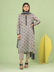 edenrobe Allure Lawn Unstitched Printed 3Pc Suit EWU23A1-26034