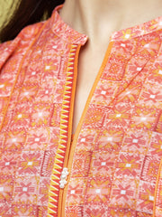 edenrobe Allure Lawn Unstitched Printed 3 Piece Suit EWU23A1-26073