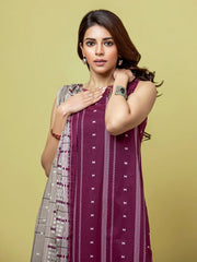 edenrobe Allure Lawn Unstitched Printed 3Pc Suit EWU23A1-26076
