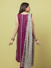 edenrobe Allure Lawn Unstitched Printed 3Pc Suit EWU23A1-26076