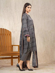 edenrobe Allure Lawn Unstitched Printed 3Pc Suit EWU23A1-26157