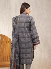 edenrobe Allure Lawn Unstitched Printed 3Pc Suit EWU23A1-26157