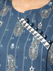 edenrobe Allure Lawn Unstitched Printed 3Pc Suit EWU23A1-26160