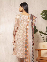 edenrobe Allure Lawn Unstitched Printed 3Pc Suit EWU23A1-26166