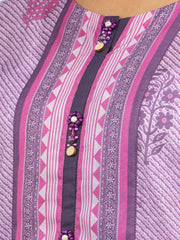 edenrobe Allure Lawn Unstitched Printed 3 Piece Suit EWU23A1-26172