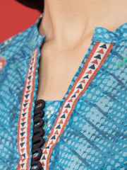 edenrobe Allure Lawn Unstitched Printed 3Pc Suit EWU23A1-26191