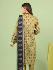 edenrobe Allure Lawn Unstitched Printed 3Pc Suit EWU23A1-26198