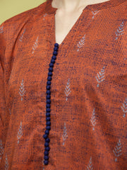 edenrobe Allure Lawn Unstitched Printed 3Pc Suit EWU23A1-26216