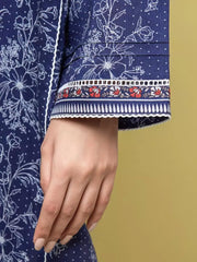 edenrobe Allure Lawn Unstitched Printed 3 Piece Suit EWU23A1-26244