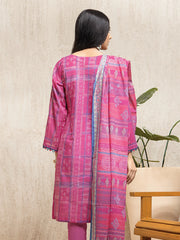edenrobe Allure Lawn Unstitched Printed 3Pc Suit EWU23A1-26319