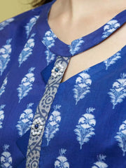 edenrobe Allure Lawn Unstitched Printed 3 Piece Suit EWU23A1-26343