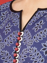 edenrobe Allure Lawn Unstitched Printed 3Pc Suit EWU23A1-26373