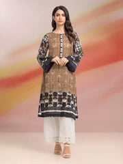 edenrobe Allure Lawn Unstitched Printed 1 Piece Suit EWU23A1-28001S