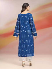 edenrobe Allure Lawn Unstitched Printed 1 Piece Suit EWU23A1-28002S