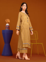 edenrobe Allure Printed Khaddar Unstitched 2Pc Suit EWU23A3-26397ST