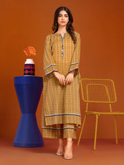 edenrobe Allure Printed Khaddar Unstitched 2Pc Suit EWU23A3-26397ST