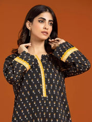 edenrobe Allure Printed Khaddar Unstitched 2Pc Suit EWU23A3-26400ST