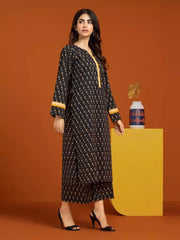 edenrobe Allure Printed Khaddar Unstitched 2Pc Suit EWU23A3-26400ST