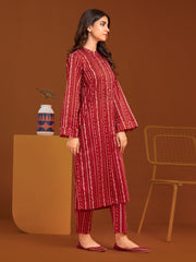 edenrobe Allure Printed Khaddar Unstitched 2Pc Suit EWU23A3-26417ST