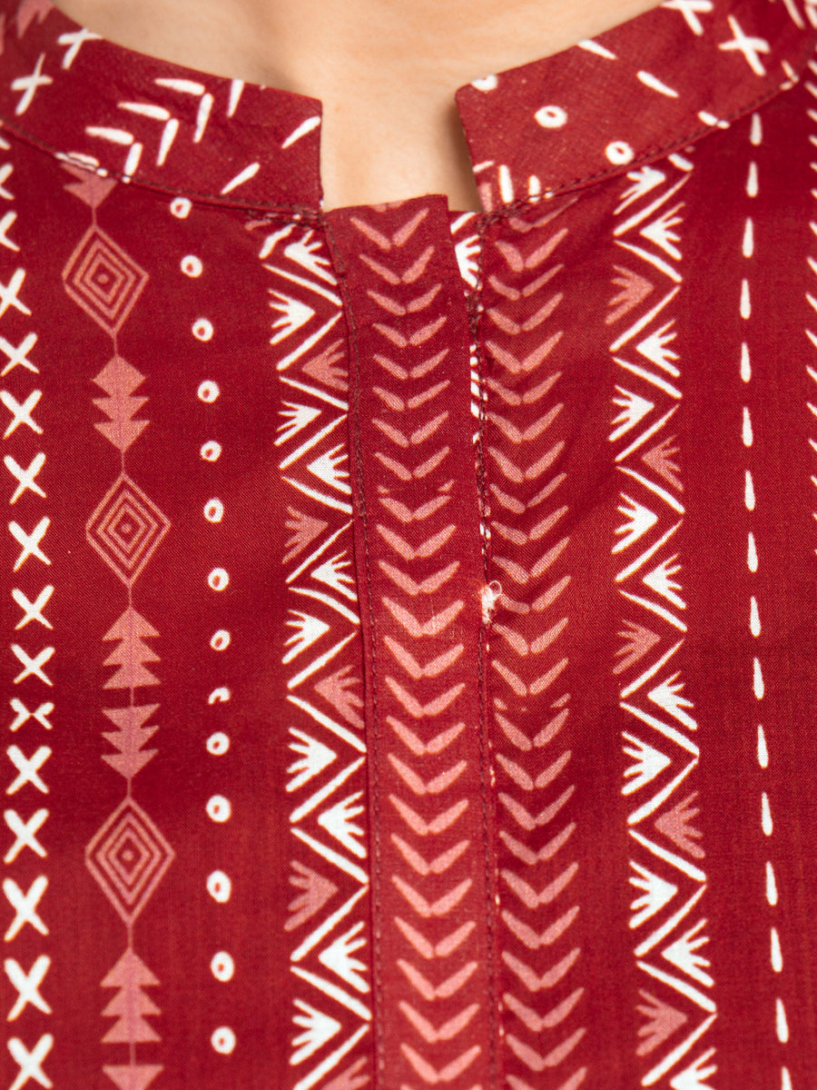 edenrobe Allure Printed Khaddar Unstitched 2Pc Suit EWU23A3-26417ST