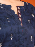 edenrobe Allure Printed Khaddar Unstitched 3Pc Suit EWU23A3-27077-3P