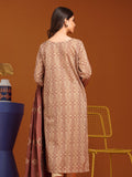 edenrobe Allure Printed Khaddar Unstitched 3Pc Suit EWU23A3-27087-3P