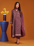 edenrobe Allure Printed Khaddar Unstitched 3Pc Suit EWU23A3-27105-3P