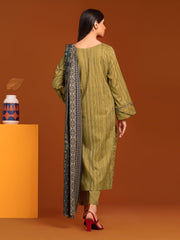edenrobe Allure Printed Khaddar Unstitched 3Pc Suit EWU23A3-27170-3P