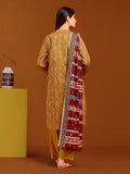 edenrobe Allure Printed Khaddar Unstitched 3Pc Suit EWU23A3-27186-3P