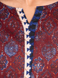 edenrobe Allure Printed Khaddar Unstitched 3Pc Suit EWU23A3-27196-3P