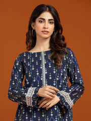 edenrobe Allure Printed Khaddar Unstitched 2Pc Suit EWU23A3-27255ST