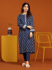 edenrobe Allure Printed Khaddar Unstitched 2Pc Suit EWU23A3-27255ST