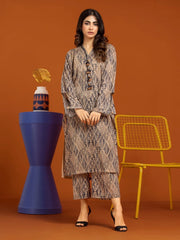 edenrobe Allure Printed Khaddar Unstitched 2Pc Suit EWU23A3-27266ST
