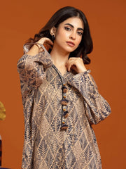 edenrobe Allure Printed Khaddar Unstitched 2Pc Suit EWU23A3-27266ST