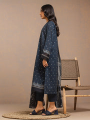 edenrobe Allure Printed Khaddar Unstitched 3Pc Suit EWU23A3-27286-3P