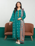 edenrobe Allure Printed Khaddar Unstitched 3Pc Suit EWU23A3S-27603-3P