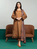edenrobe Allure Printed Khaddar Unstitched 3Pc Suit EWU23A3S-27604-3P