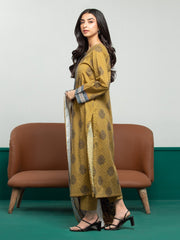 edenrobe Allure Printed Khaddar Unstitched 3Pc Suit EWU23A3S-27606-3P