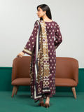 edenrobe Allure Printed Khaddar Unstitched 3Pc Suit EWU23A3S-27612-3P