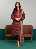 edenrobe Allure Printed Khaddar Unstitched 3Pc Suit EWU23A3S-27615-3P