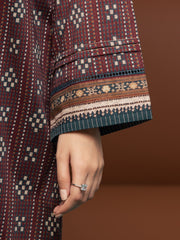 edenrobe Allure Printed Khaddar Unstitched 3Pc Suit EWU23A3S-27627-3P