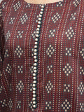 edenrobe Allure Printed Khaddar Unstitched 3Pc Suit EWU23A3S-27627-3P