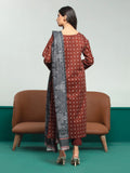 edenrobe Allure Printed Khaddar Unstitched 3Pc Suit EWU23A3S-27631-3P
